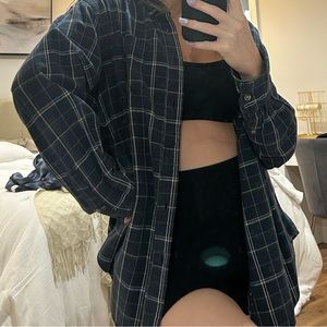 Oversized flannel